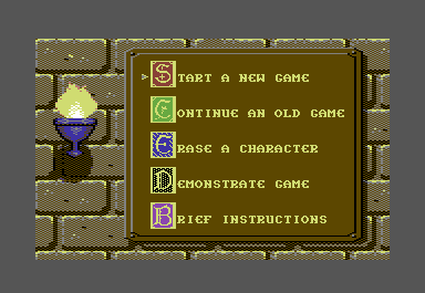 Legend of Blacksilver screenshot 4 for Commodore 64